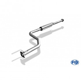 Silencieux avant inox pour HONDA INTEGRA TYPE R TYPE DC2