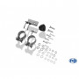 Silencieux arrière duplex inox 2x90mm type 10 pour HONDA PRELUDE IV BB2/3