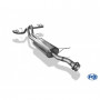 Catback duplex inox 2x90mm type 17 pour HUMMER H2
