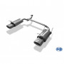 Silencieux arrière duplex inox 1x160x80mm type 53 pour HYUNDAI ACCENT TYPE LC