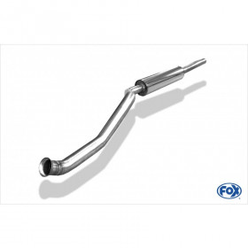 Silent stainless steel front for HYUNDAI ACCENT TYPE MC