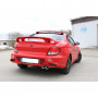 Silent rear duplex stainless steel 2x76mm type 13 for HYUNDAI COUPÉ TYPE RD