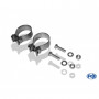Silent rear duplex stainless steel 1x100mm type 17 for HYUNDAI COUPÉ TYPE GK