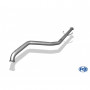 Stainless front silencer removal tube for HYUNDAI COUPÉ TYPE GK - FACELIFT