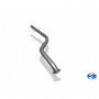 Stainless front silencer removal tube for HYUNDAI COUPÉ TYPE GK - FACELIFT