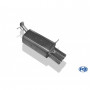 Silencieux arrière inox 2x80mm type 13 pour HYUNDAI GETZ 3/5 PORTES