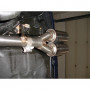Silent rear duplex stainless steel 2x80mm type 13 for HYUNDAI GETZ 3/5 PORTES