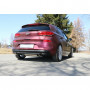 Silent rear duplex stainless steel 1x90mm type 25 for HYUNDAI I30 TYPE PDE/PD