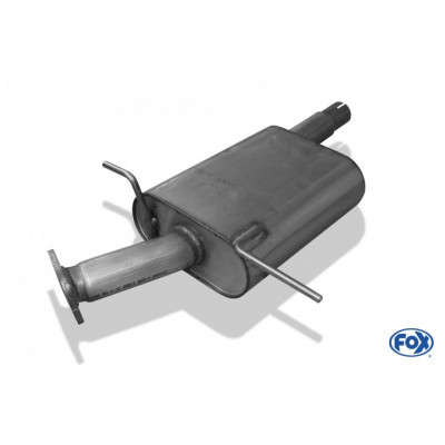 Silent stainless steel front for HYUNDAI SANTA FE TYPE SM