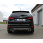 Duplex exhaust system 2x88x79mm type 71 stainless for HYUNDAI SANTA FE 4x4 TYPE DM