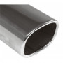 Silencieux arrière duplex inox 2x88x79mm type 70 pour HYUNDAI TUCSON 4x4 TYPE JM