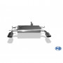 Silencieux arrière duplex inox 1x115x85mm type 32 pour HYUNDAI TUCSON 4x2 TYPE JM