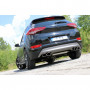 Silent rear duplex stainless steel 2x115x85mm type 38 for HYUNDAI TUCSON 4x2/4x4 TYPE TLE (without FAP)