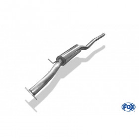 Silencieux avant inox pour HYUNDAI TUCSON 4x4 TYPE TLE (sans FAP)