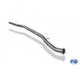 Stainless front silencer removal tube for HYUNDAI TUCSON 4x2/4x4 TYPE TLE (without FAP)