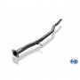 Stainless front silencer removal tube for HYUNDAI TUCSON 4x2/4x4 TYPE TLE (without FAP)