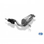 Silent stainless steel rear on original output for HYUNDAI VELOSTER