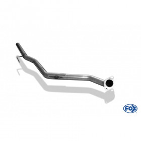 Stainless front silencer removal tube for HYUNDAI VELOSTER