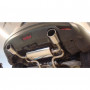 Silent rear duplex stainless steel 1x129x106mm type 32 for INFINITI FX30D