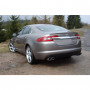 Silent rear duplex stainless steel 2x90mm type 16 for JAGUAR XF TYPE CC9