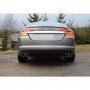 Silent rear duplex stainless steel 2x90mm type 16 for JAGUAR XF TYPE CC9