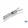 Silent stainless steel front for JAGUAR XF TYPE CC9