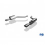 Silencieux arrière duplex inox 1x115x85mm type 33 pour JAGUAR XJ - X350