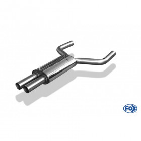 Silencieux avant inox pour JAGUAR XJ - X350