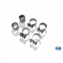 Silencieux arrière duplex inox 1x115x85mm type 33 pour JAGUAR X-TYPE