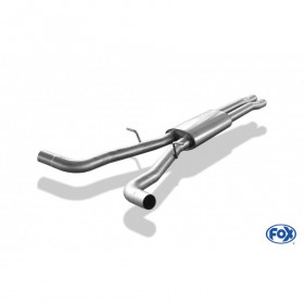 Silent stainless steel front for JAGUAR S-TYPE R TYPE CCX
