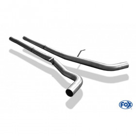 Stainless front silencer removal tube for JAGUAR S-TYPE R TYPE CCX