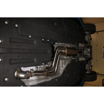 Silent stainless steel front for JAGUAR XE