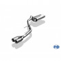 Silencieux arrière inox 2x80mm type 13 pour JEEP GRAND CHEROKEE TYPE WJ/WG