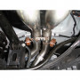 Silent rear duplex stainless steel 1x140x90mm type 32 for JEEP GRAND CHEROKEE TYPE WH