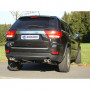Silent rear duplex stainless steel 2x80mm type 17 for JEEP GRAND CHEROKEE TYPE WK
