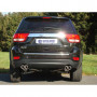 Silent rear duplex stainless steel 2x80mm type 17 for JEEP GRAND CHEROKEE TYPE WK