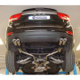 Silent rear duplex stainless steel 2x80mm type 17 for JEEP GRAND CHEROKEE TYPE WK