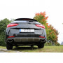 Silent rear duplex stainless steel 1x160x90mm type 38 for KIA OPTIMA SPORTSWAGON