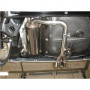 Silent stainless steel rear 2x70mm type 16 (central output) for KIA PICANTO TYPE BA