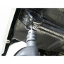 Silent stainless steel rear 2x70mm type 16 (central output) for KIA PICANTO TYPE BA