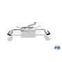 Silencieux arrière duplex inox 1x160x90mm type 38 pour KIA PRO CEE'D GT