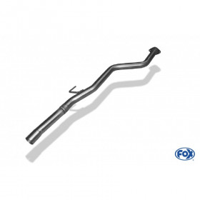 Stainless front silencer removal tube for KIA PRO CEE'D GT