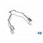 1x135x80mm type 53 duplex exhaust system for KIA SORENTO TYPE JC