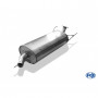 Stainless intermediate silencer for KIA SORENTO TYPE JC