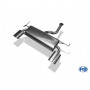 Silent rear duplex stainless steel 1x135x80mm type 53 for KIA SPORTAGE 4x4 TYPE JE