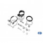 Silent rear duplex stainless steel 1x135x80mm type 53 for KIA SPORTAGE 4x4 TYPE JE