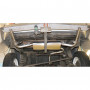 Silent rear duplex stainless steel 1x45mm type 10 for LADA NIVA 4x4