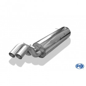 Silent stainless steel front for RANGE ROVER II TYPE LP