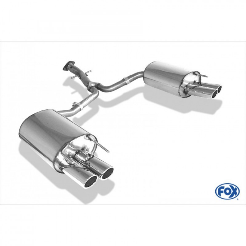 Silencieux Arrière Pour Lexus IS II 220 2.2 D4-D 177CH - Neuf, Garantie 30 Mois