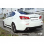 Silencieux arrière duplex inox 2x90mm type 25 pour LEXUS IS F